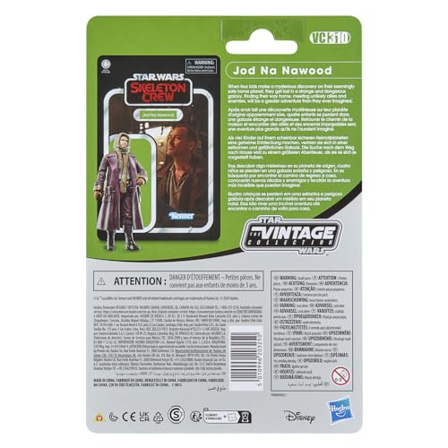 Star Wars The Vintage Collection Jod Na Nawood, Skeleton Crew 9.5-cm Action Figure, Rot, 9.5 cm - Image 4