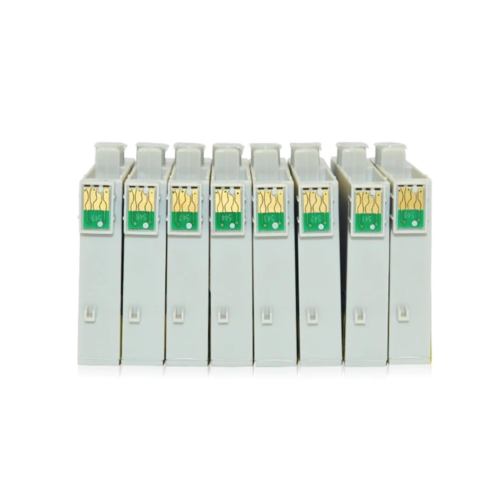 8 Cartuchos de Tinta T0540 T0541 compatibles con Epson R800.