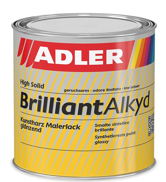 Brilliantalkyd W10 125ml Weiß, tönbar Decklack Kunstharzlack weiss