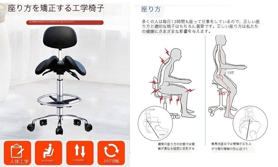 北欧 フィンランド ILOA＋ イロアプラス チェア スツール 昇降付 姿勢矯正 北欧 フィンランド ILOA＋ イロアプラス チェア スツール 昇降付