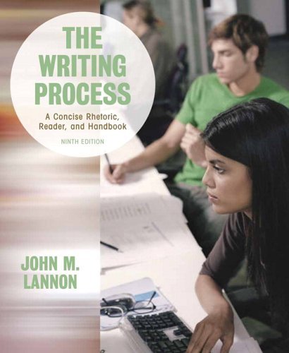 The Writing Process: A Concise Rhetoric, Reader, and Handbook ...