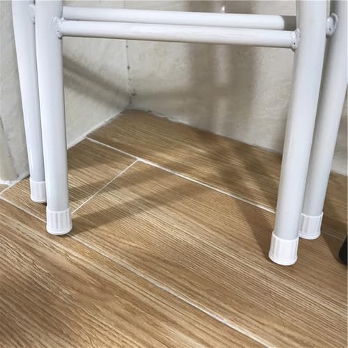 Folding Backrest Stool, Stackable Chair for Home Office, Kitchen Island, Cafe & Dining Room - Commercial Quality Seat for Versatile Use