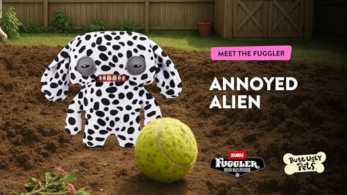 Fuggler-Butt Ugly Pets 9"-Series 1-Plush 2PK(Annoyed Alien - Dalmatian and Oogah Boogah - Guinea Pig) – Ansicht 6