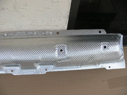 Amazon.com: Land Rover Genuine Rear Bumper Muffler Heat Shield Range Rover  EVOQUE LR027245 : Automotive