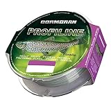 Cormoran Unisex – Erwachsene Profiline Forelle Spezialschnur Schnur, Hellblau, Rund klein