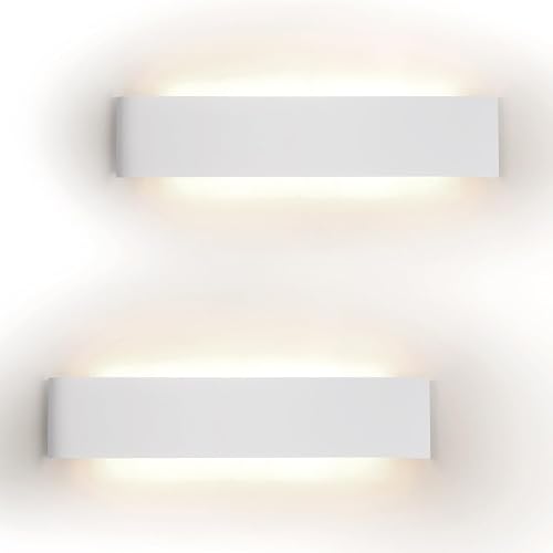 YCZM 2 Pezzi Applique da Parete Interno 24W,Lampada da Pa…
