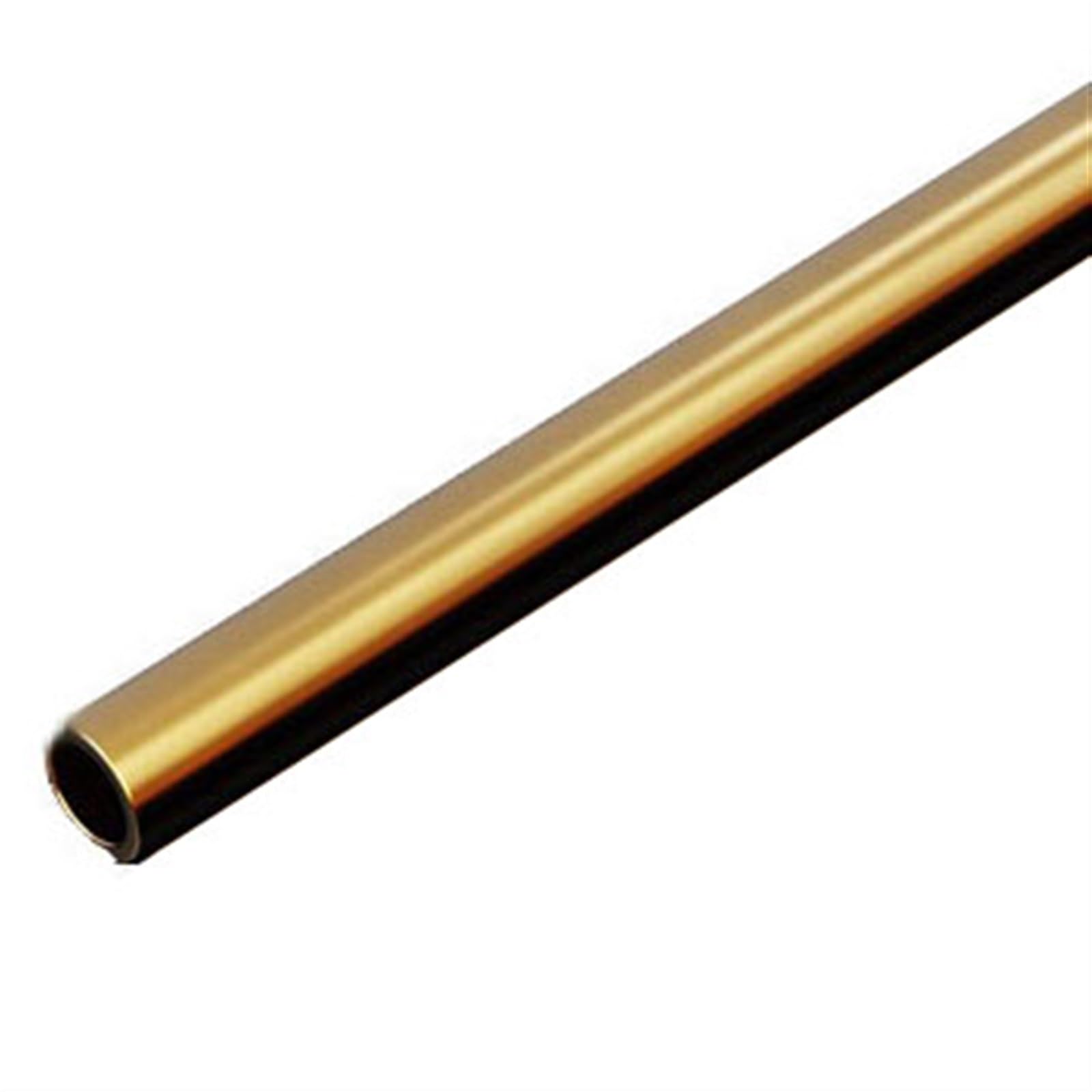 Produktbild von Modellbau Messingrohr – 36–55mm Außendurchmesser, 1–5mm Wandstärke, Länge 100mm – Für Handwerk & Industrie