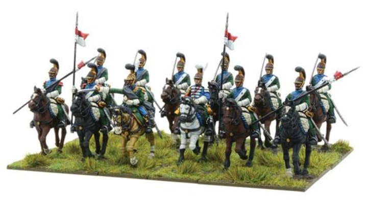 Warlord Games – Waterloo 2e Édition – Starter Set Black Powder – Infanterie Britannique Et Hanovrienne + Cavalerie – Jeu De Table Napoléonien 28mm