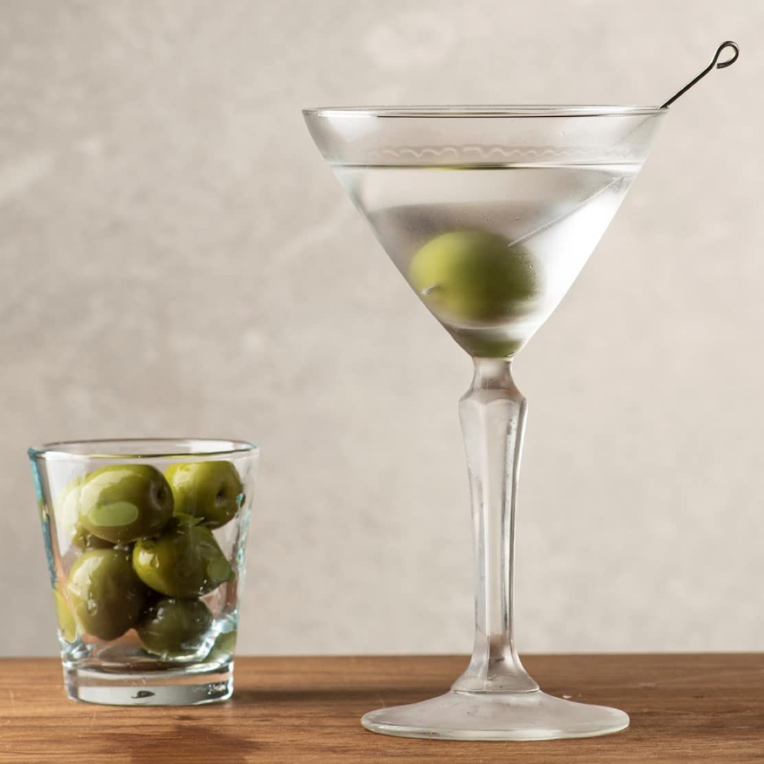 Libbey Glassware 601404 Retro Martini Glass, 6-1/2 oz. (Pack of 12)