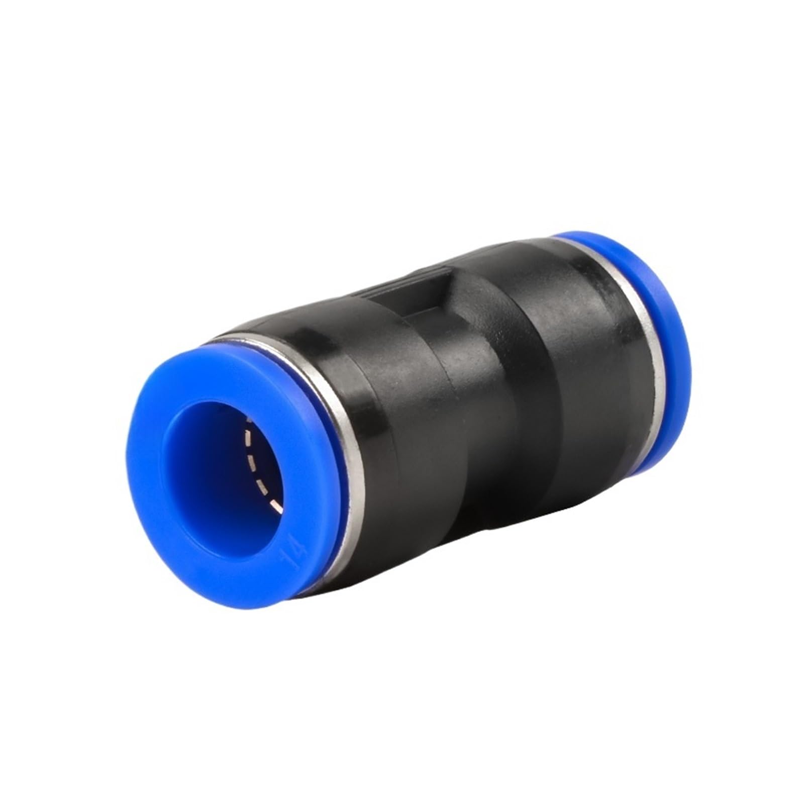 Pneumatic quick connector plastic straight-through butt joint pneumatic quick plug PU-4/6/8/10/12/16 air pipe(PG12-8)
