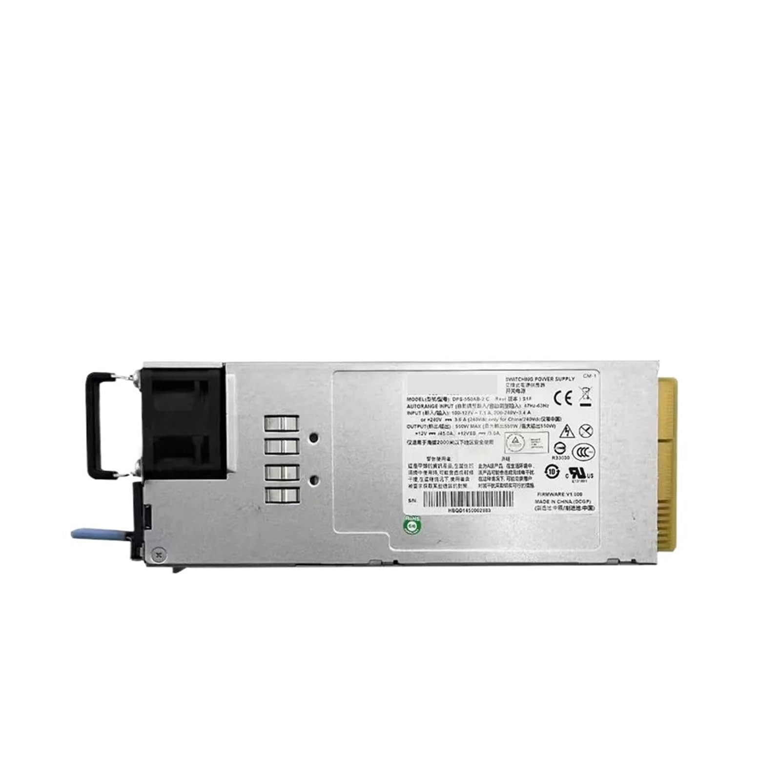 Alimentatore for server con modulo di alimentazione ridondante DPS-550AB-2C da 550 W