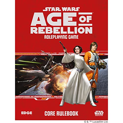 Edge, Star Wars Age of Rebellion RPG: Core Rulebook, RPG, Ages 12 plus, 2-4 Players, Multicolor, 22.1 x 28.7 x 3.3 cm - Image 2