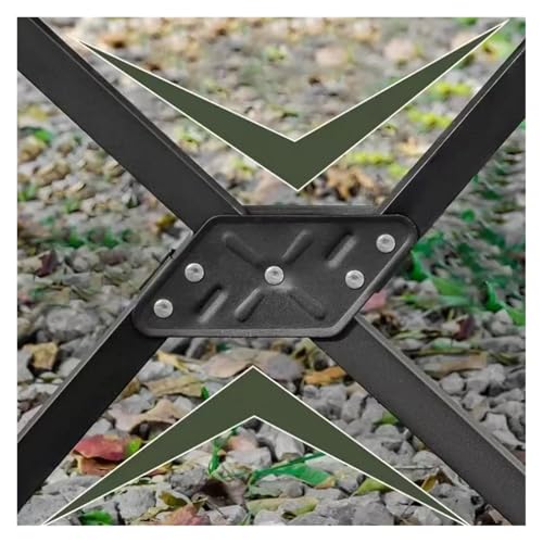 Table de camping pliante portable et ultra légère en métal robuste - 7