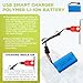 sea jump 7.4V 1200mah SM-4P Plug Rechargeable Battery with USB Charging Cable for EC08 RC Toy Car Model Off-Road Vehicle Climbing Drift Racing Remote Control Boat Battery