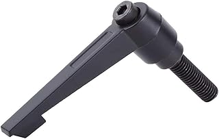 Weiyirot 25-50mm Rust Protection Clamping Lever, Clamping Handle, 1pc Handle 1/4-20 Thread Size for Machine Construction for Locking External Male Thread Knob(M10*30)