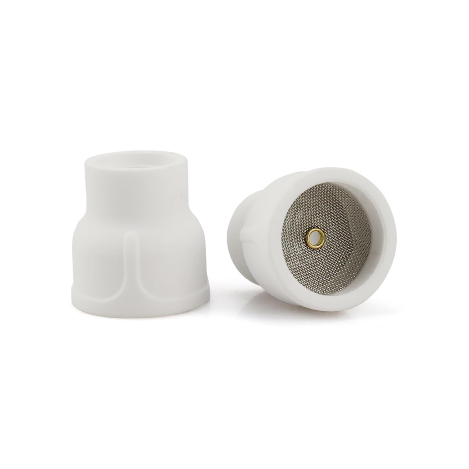 #12 - Taza de cerámica blanca para soldadura TIG con difusor 3/32, paquete de 12