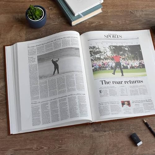 Signature Gifts Personalised Sporting Newspaper Golf History Book - Sports Fan Gift (Golf) #TOP6