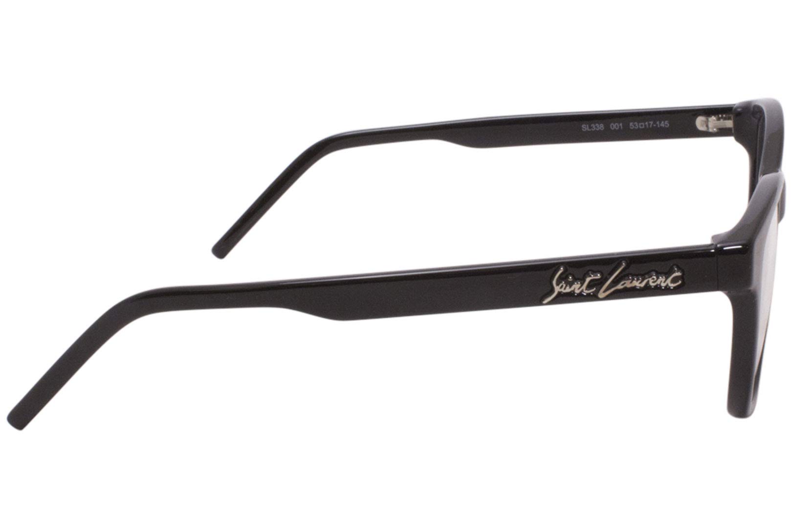 Yves Saint Laurent (SL-338 001) - Occhiali in plastica acetata, colore: Nero