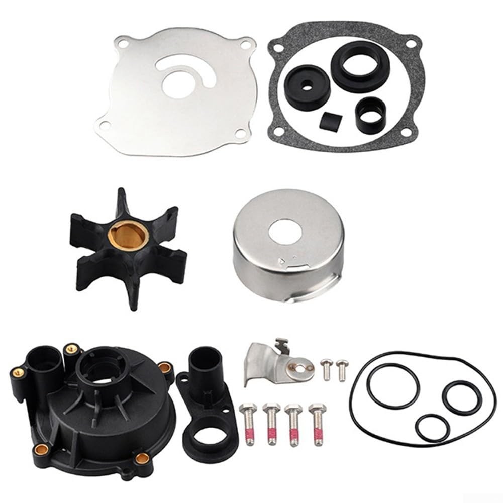 Kit de réparation de pompe à eau hors-bord Johnson For Evinrude pour V4 V6 V8 150 CV à 300 CV avec joint, boulons, turbine 5001594