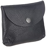 PIECES Dalila Leather CARDHOLDER 17051343, Damen Ausweis- & Kartenhüllen, Schwarz (Black), 9x8x1 cm (B x H x T)