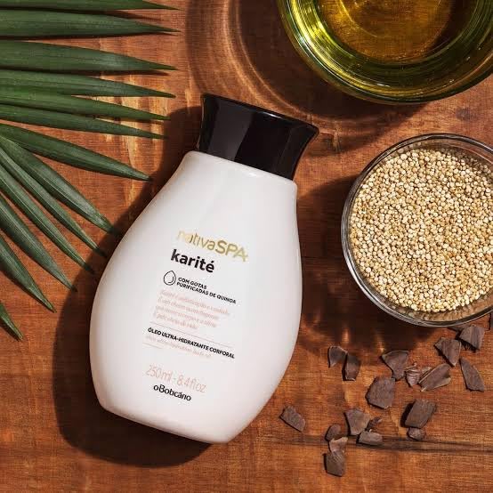 Óleo Hidratante Nativa Spa Karité, 200ml O Boticário