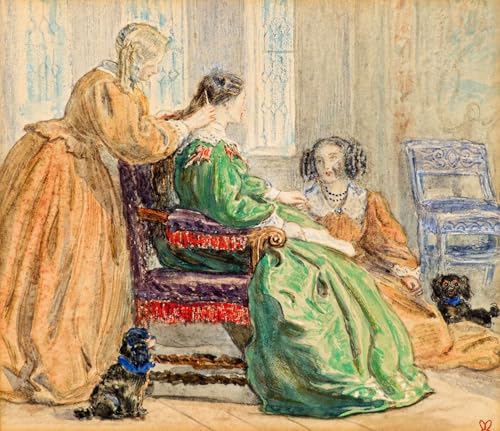 Image sur toile pour décoration murale la toilette de John Everett Millais affiche d'art 60x90