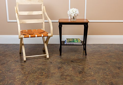 Sterling Self Adhesive 12-Inch Vinyl Floor Tiles, 20 Tiles - 12" X 12", Rustic Marble Pattern - Peel & Stick, Diy Flooring For Kitchen, Dining Room, Bedrooms & Bathrooms By Achim Home Decor #TOP7