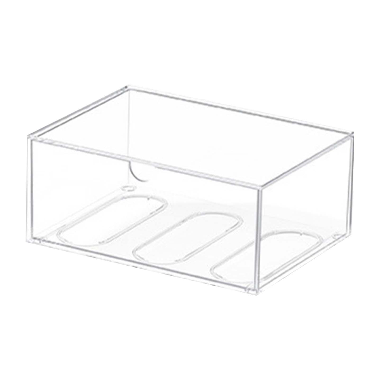 CALANDIS® Clear Stackable Storage Drawer Makeup Organizer for Cosmetics Vanity Cabinet XL | Storage Boxes | Home Organization | Household Supplies & Cleaning 4