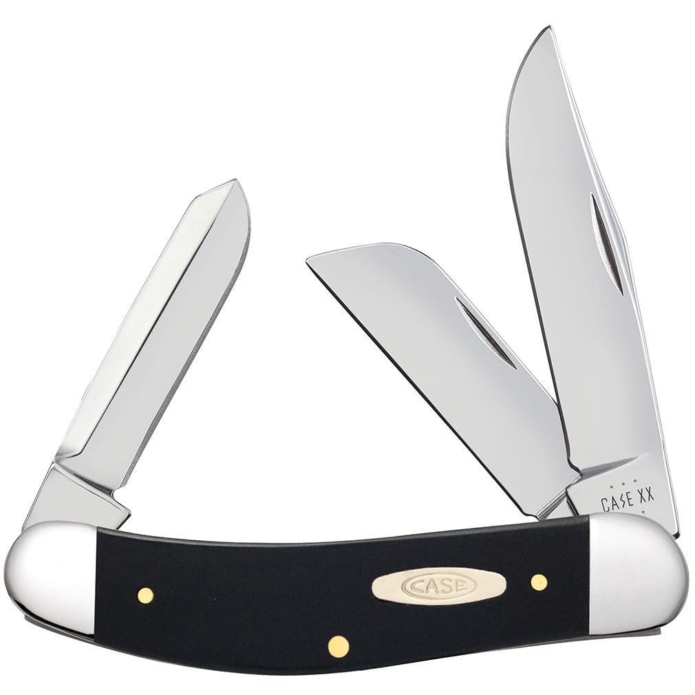 Amazon.com : Case XX Pocket Knife BLACK SYNTHETIC SOWBELLY Item