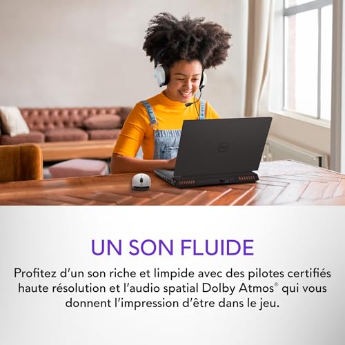 Casque Gaming Filaire Alienware - AW520H - Lunar light