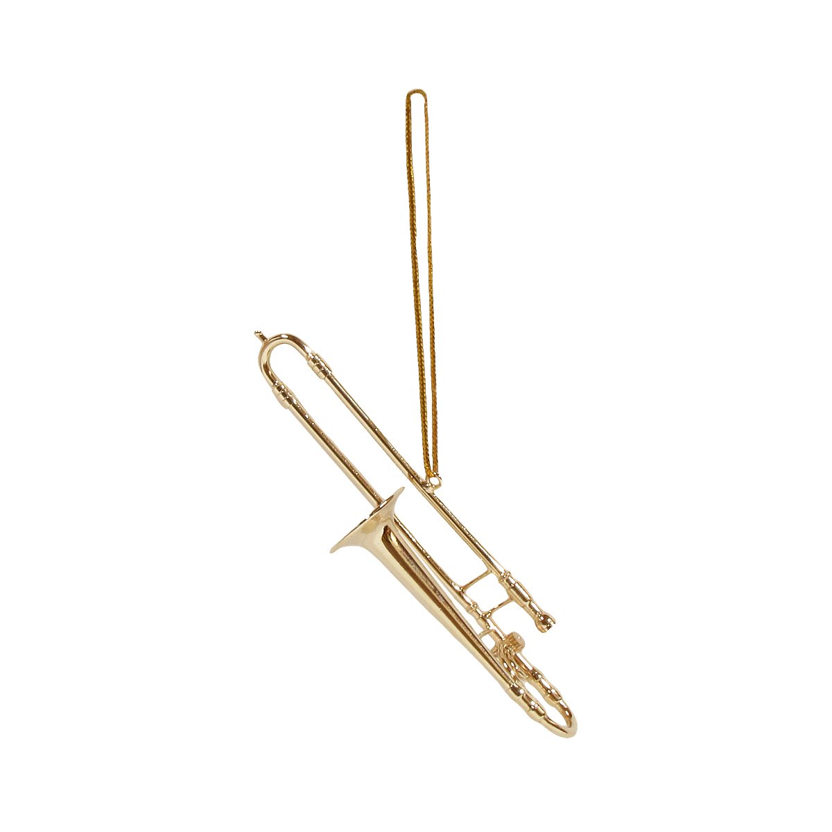 Miniature Trombone Realisitc Musical Instrument Ornament