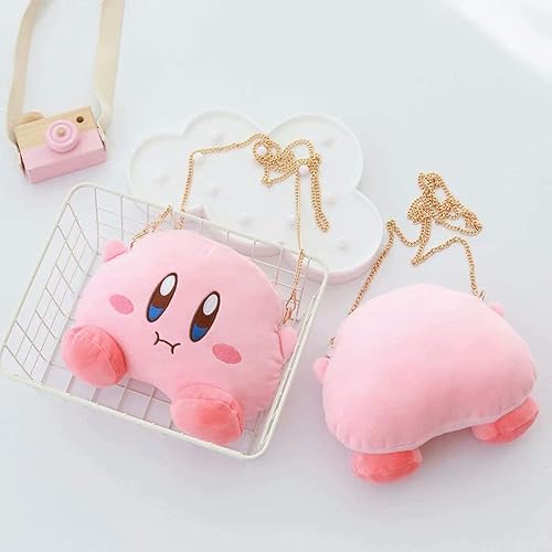 Miniatura 4 de Mxcostume Kawaii - Bolsa de almacenamiento de cosméticos de peluche rosa para maquillaje (bolsa cosmética)