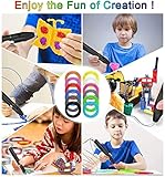 LELYFIT 3D Pen Filament 1.75mm, 3D Pen Filament PLA, Each Color 5 Meters, 3D Pen Colors Pack for Students & Adults (18 Colors) - Image 7