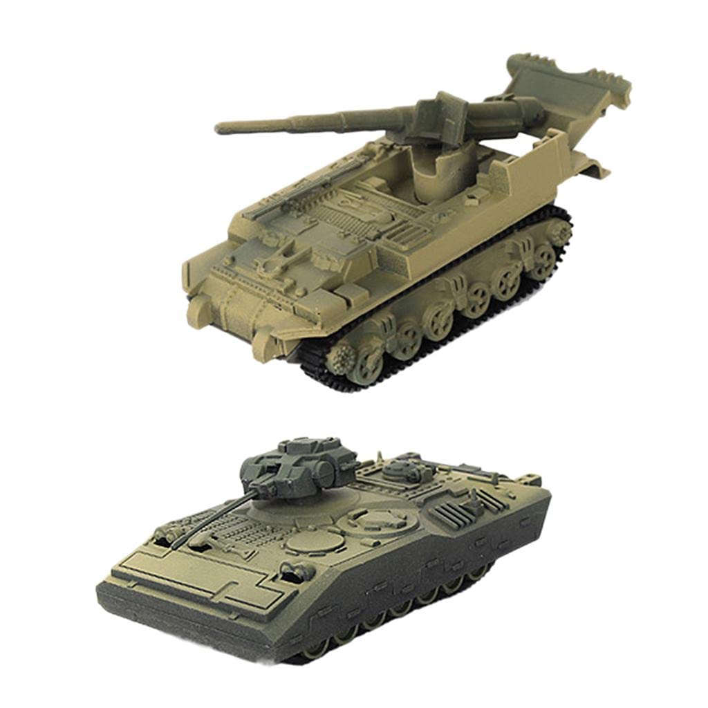 Club Bollywood®8 Pieces 4D Modern Tank Model 1:72 Heavy Tank Sand
