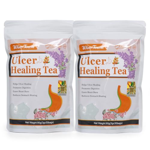 Wins Town Ulcer Healing Tea, For Truck Drivers, Office & Travel, 30 Teabags