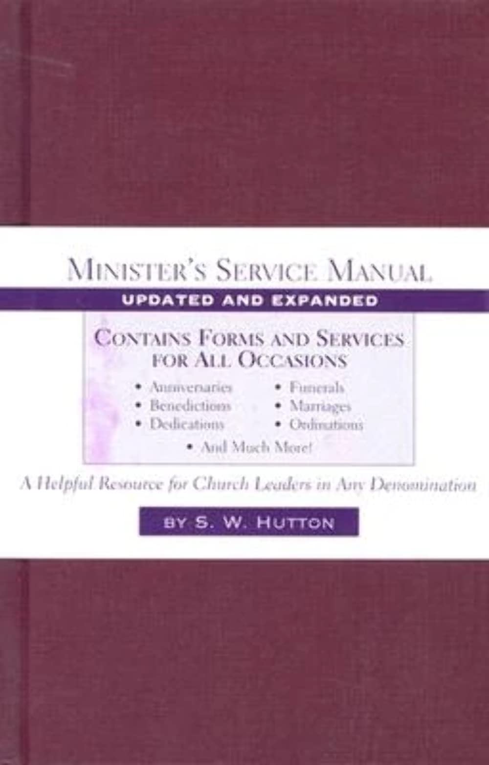 Minister S Service Manual