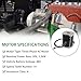 Seaforie 611355 AC Drive Electric Motor 48V Compatible with E-Z-GO Electric RXV Golf Carts 2FIVE Cushman LSV 800 2012-2015