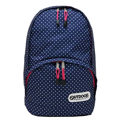 [アウトドアプロダクツ] OUTDOOR PRODUCTS リュック リュックサック デイパック キッズ ジュニア 子供用 レディース (ドットネイビー)