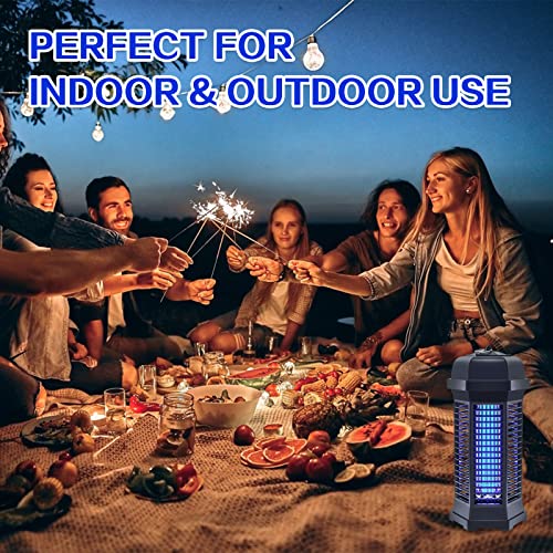Bug Zappers-Electric Bug Zapper - Outdoor Mosquito Killer Waterproof Insect Fly Trap 18W High Powered 4000V Easy To Hang And Clean Suitable For Home,Patio,Balcony,Garden (18W) #TOP6