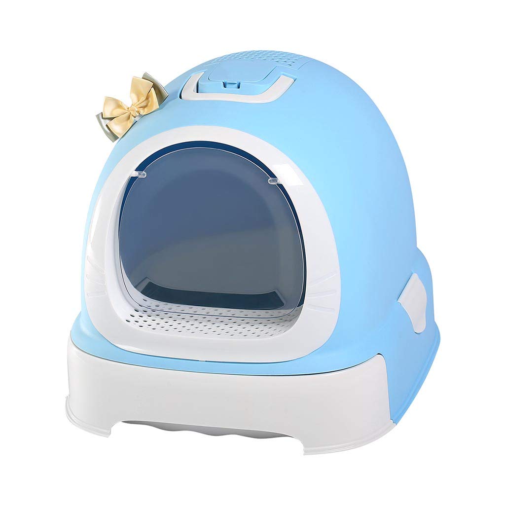 Buy Cat Litter Box Jumbo, Fully Enclosed Cat Litter Pan, Deodorant and