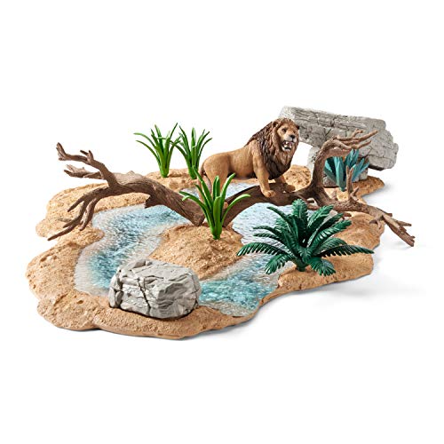 シュライヒ ワイルドライフシリーズ 動物達の水飲み場セット 明日もきっと はなまる日和