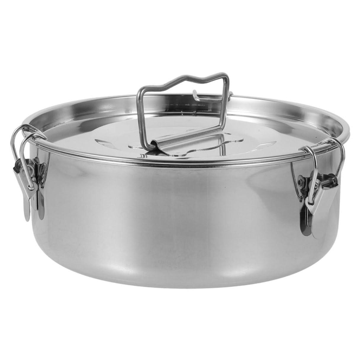 Milisten Molde Para Flanera Con Tapa Flanera Inoxidable Accesorio Para Cocinar Flan