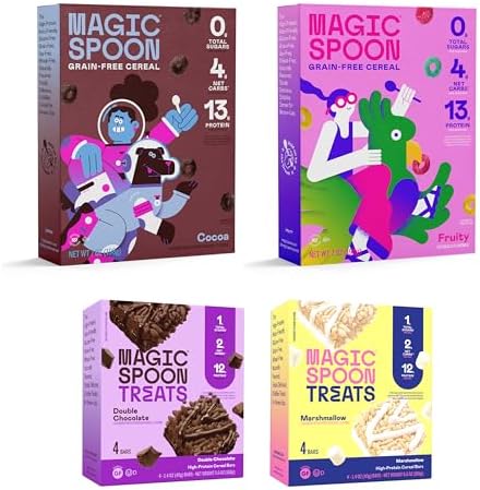 Magic Spoon Ultimate Starter Pack - High Protein Cereal & Bars