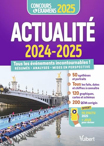 Actualité 2024-2025 - Concours et examens - Fil d'actu et jeux interactifs offerts: Tous les événements incontournables - Résumés, analyses et mises en...