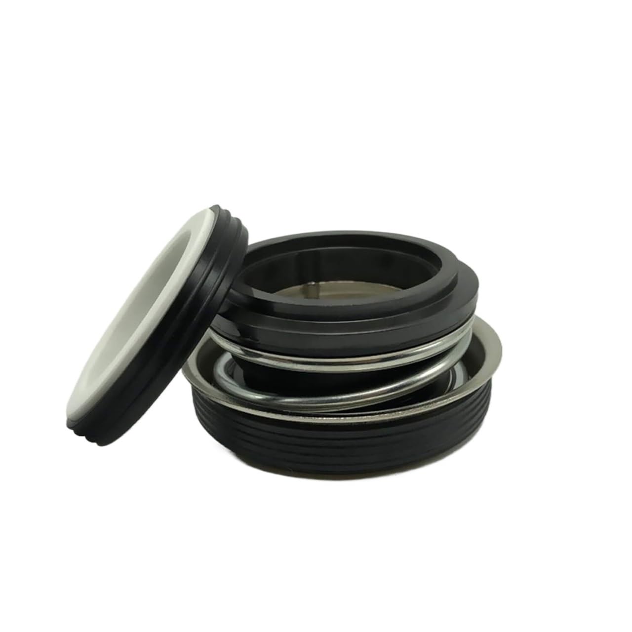 Sello de eje mecánico, resorte único, bomba agua automática 10-30mm, carbono, cerámica NBR(12mm)