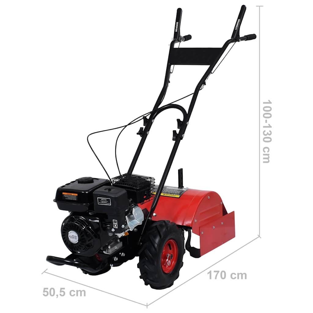 vidaXL Kultywator spalinowy, 6,5 HP, 196 cm3