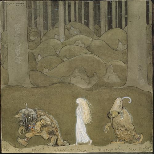 Affiches d'Art Prinsessan Och Trollen John Peinture Toile Cadeau Idéal