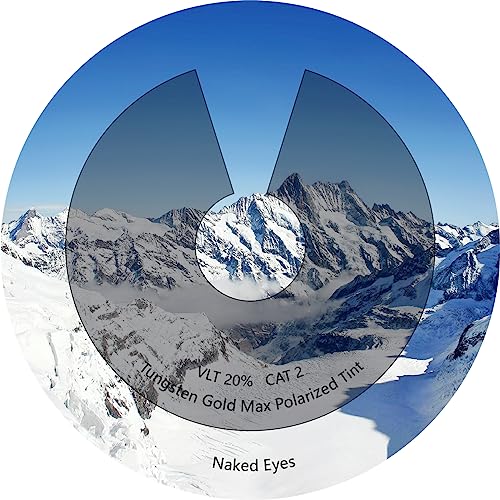 Image of Performance Replacement Lenses Compatible with Oakley Oil Rig, Polarized, UV Protection, Anti-Scratch