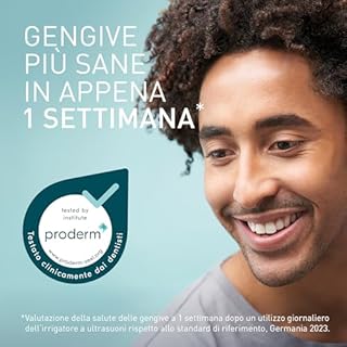 Panasonic EW-1511 Idropulsore con Tecnologia Ultrasonica, 5 Livelli di Getto per Pulizia Dentale, Interdentale, Tasche Parodontali, Apparecchi Ortodontici, Gengive, Ricaricabile, Bianco