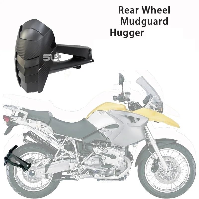 Garde-boue arrière carbone R1200GS lèche-roue moto 2004 2012 - 2